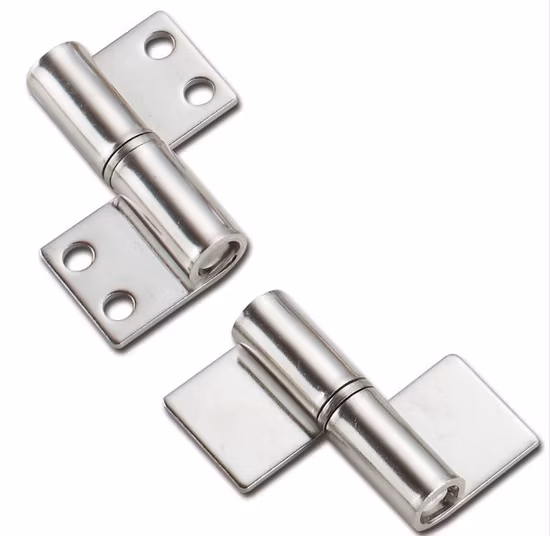 Bisagra de elevación de fundición de alta resistencia para máquina de barco marino Industrial bisagra Invisible para puerta de armario de acero inoxidable SUS316