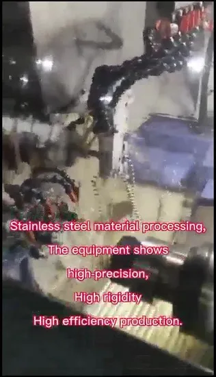 Torno de tipo suizo automático CNC de 2 husillos para mecanizado de precisión de acero al carbono (JSL-51RB)